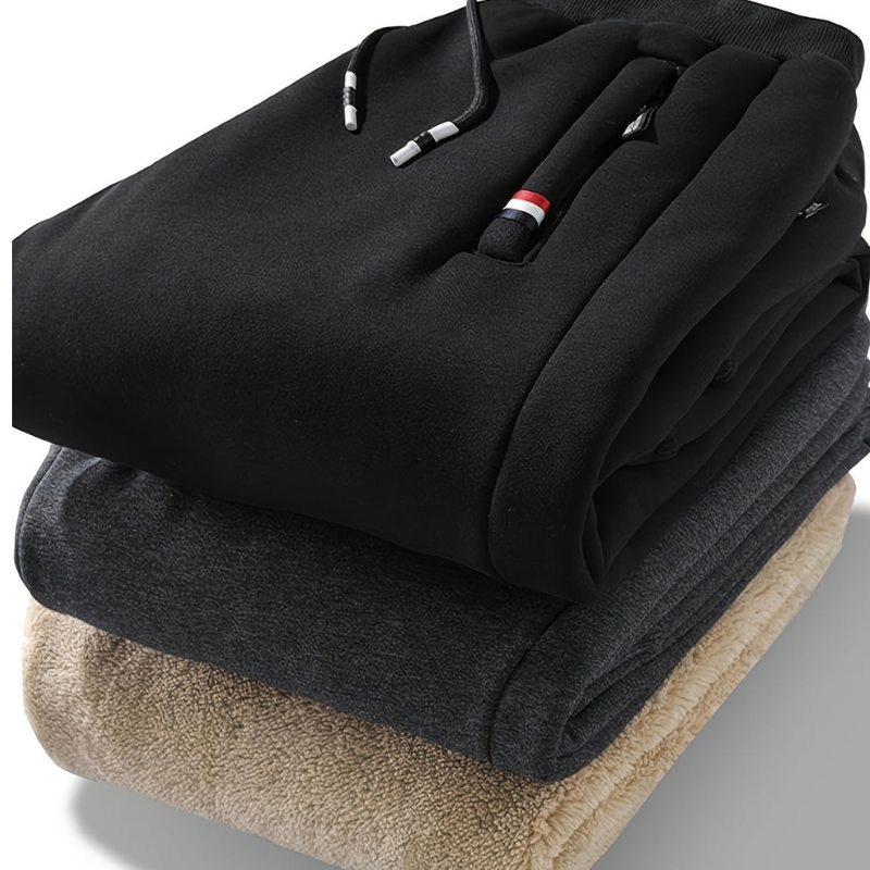 Men's Fleece-Lined Thermal Joggers (2-Pack)