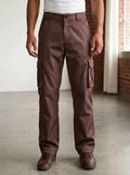 Men's Thermal-Lined Cargo Work Pants