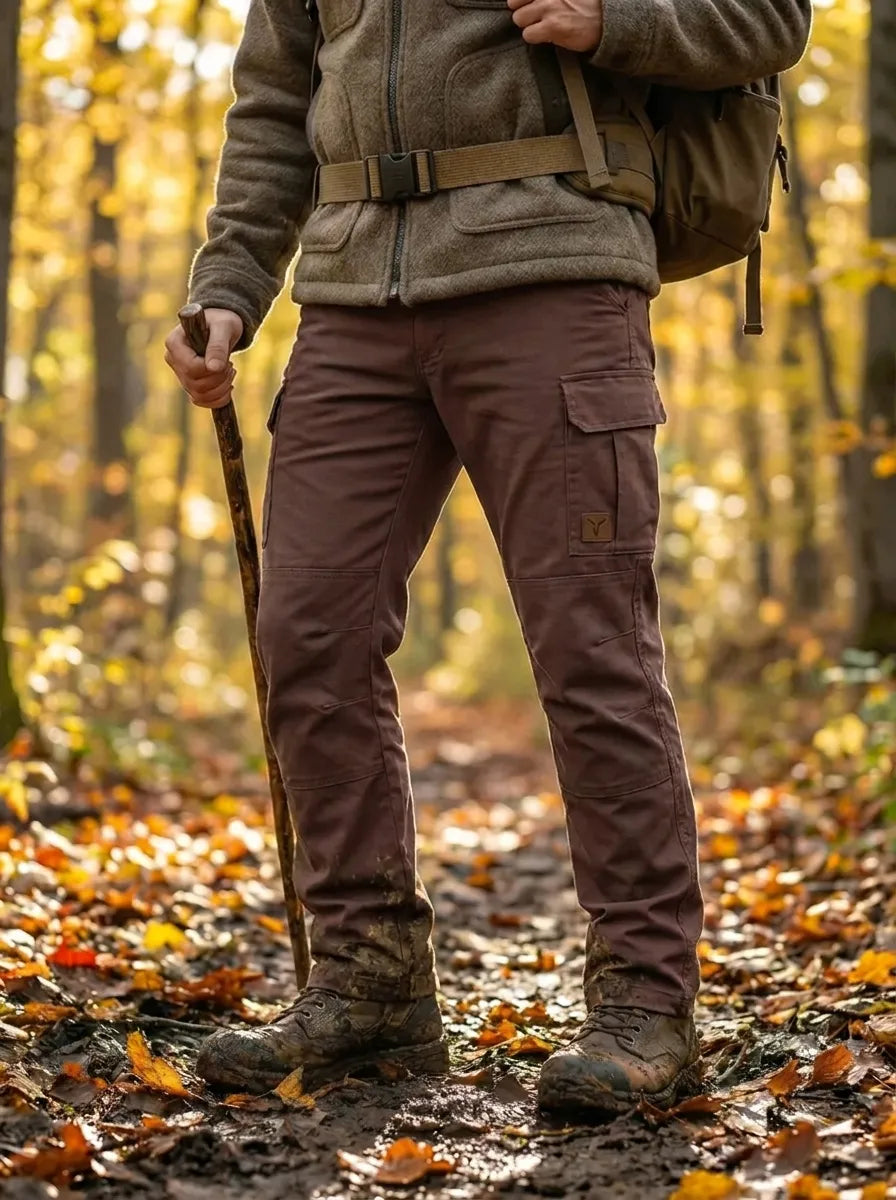 Men's Thermal-Lined Cargo Work Pants
