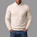 Men's Fine Knit Crewneck Sweater