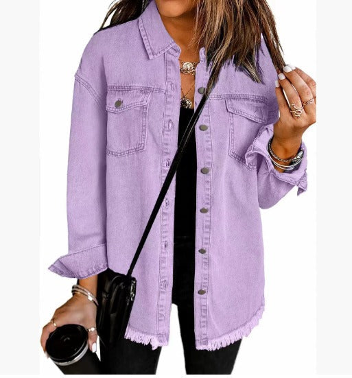 Women's Classic Relaxed Denim Jacket