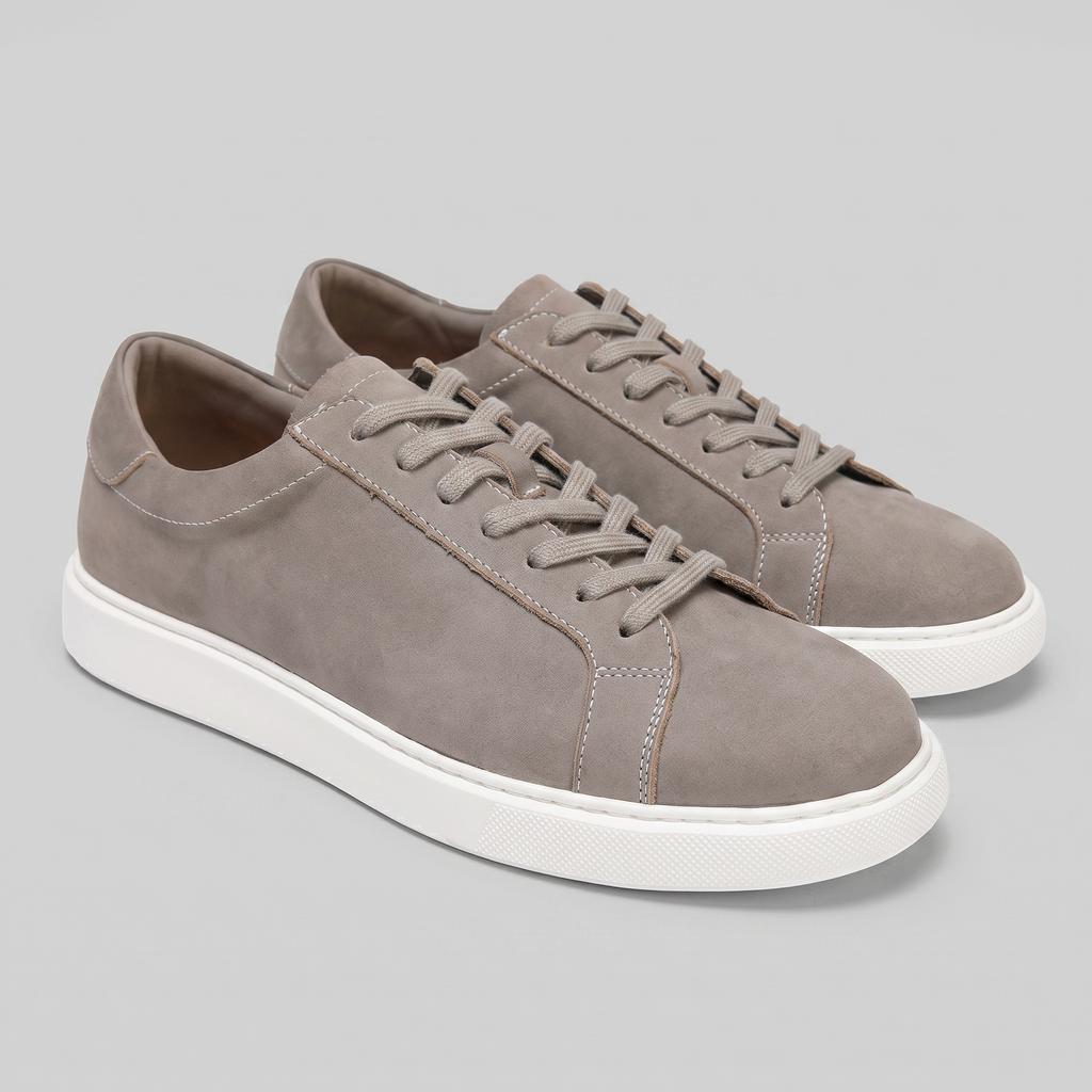 Men's Low-Top Suede Sneakers