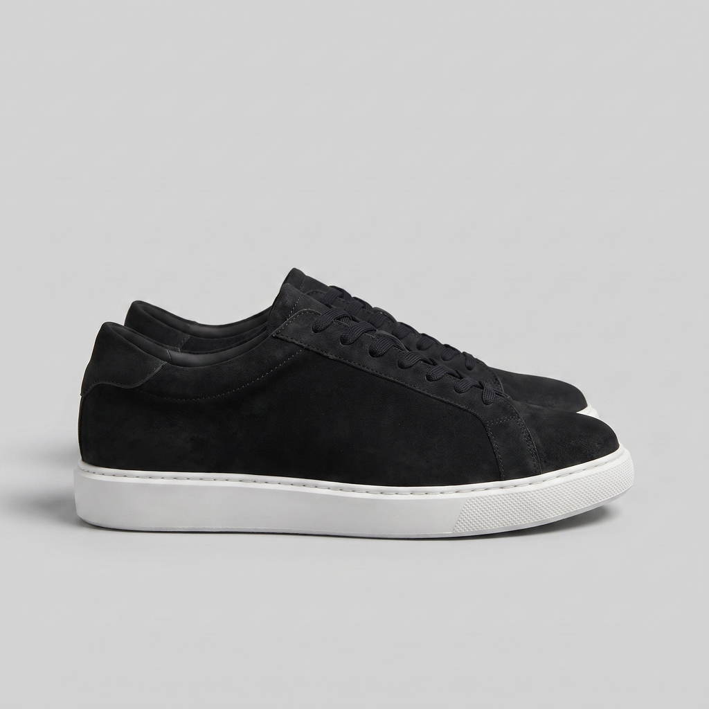Men's Low-Top Suede Sneakers