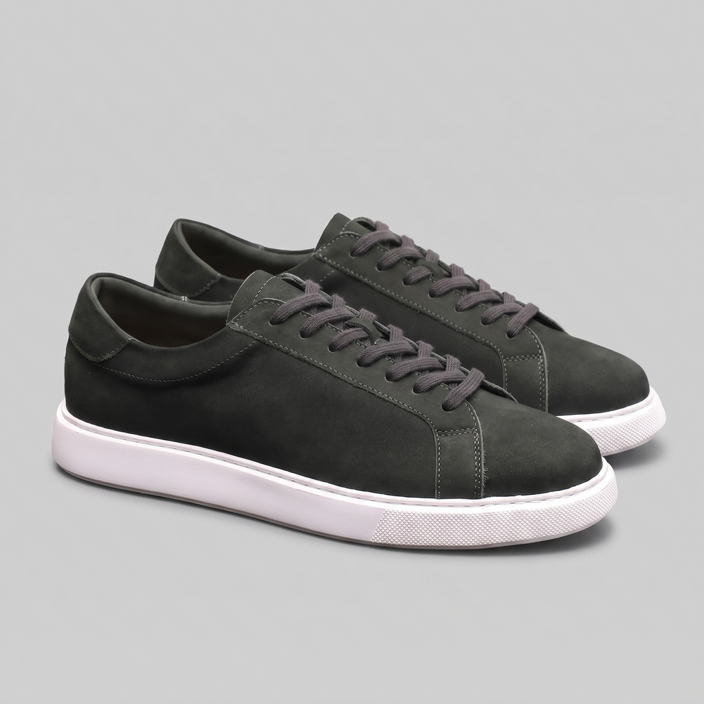 Men's Low-Top Suede Sneakers