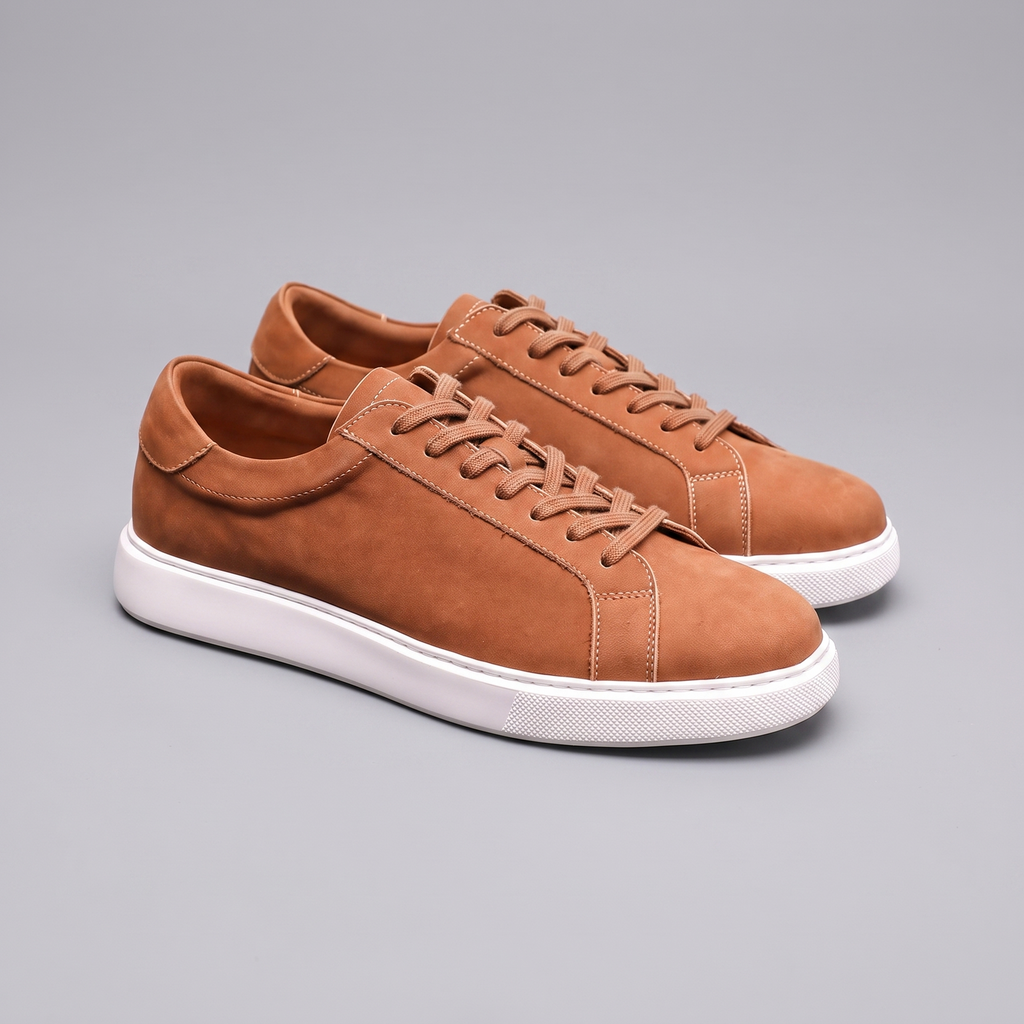 Men's Low-Top Suede Sneakers