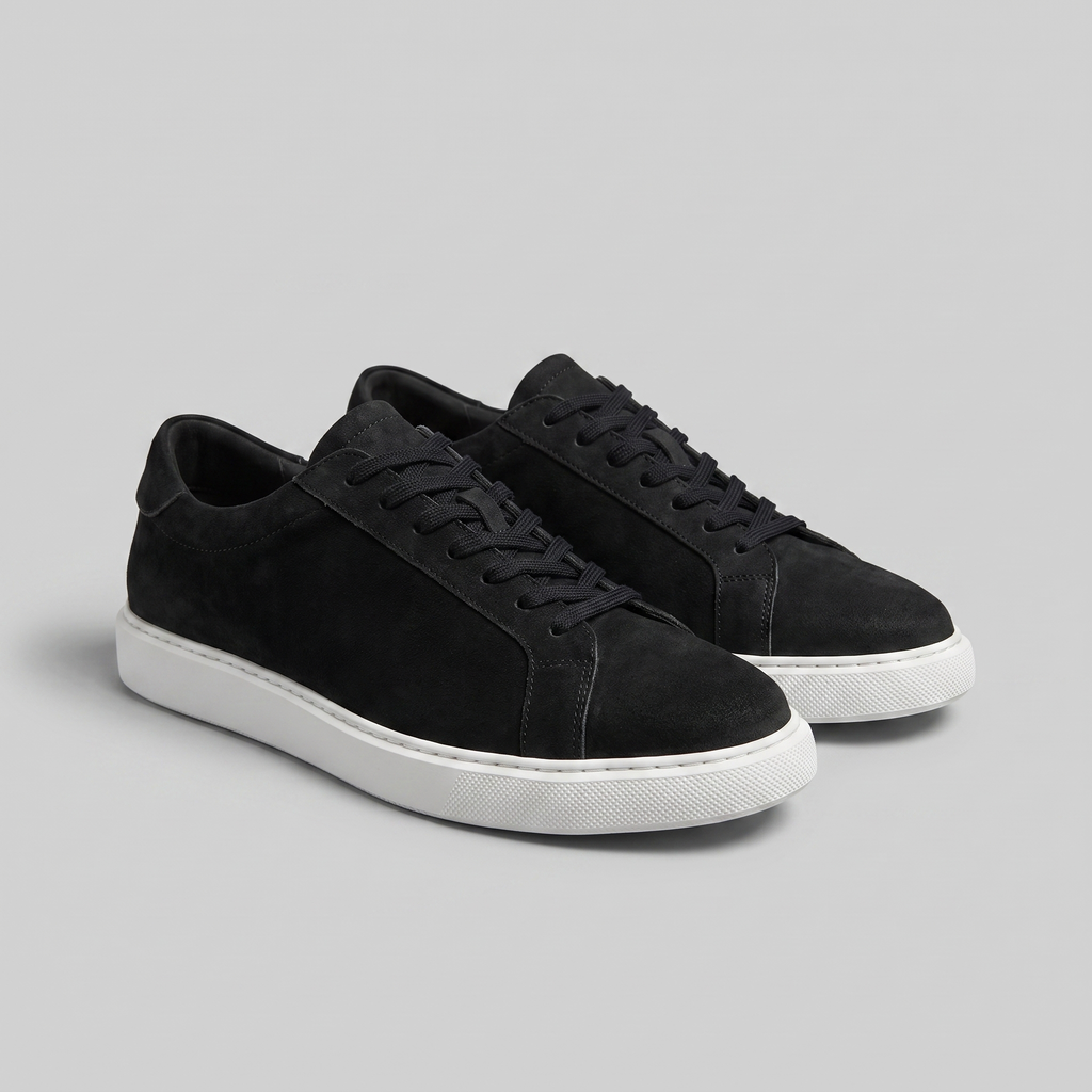 Men's Low-Top Suede Sneakers