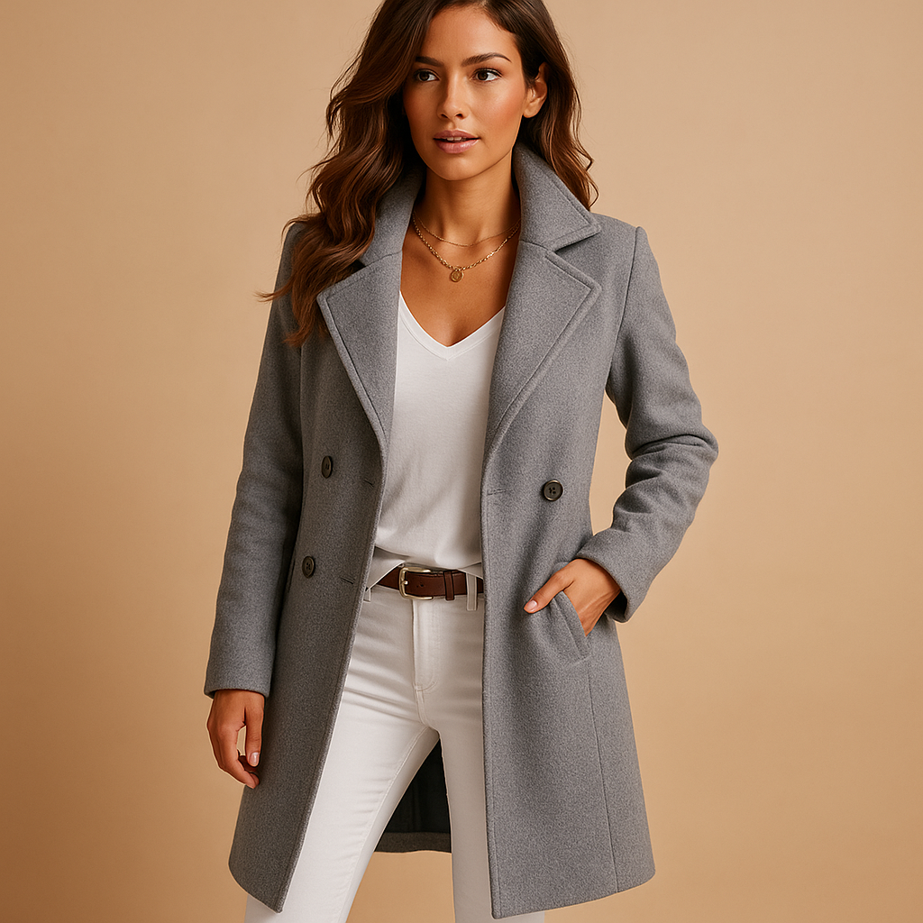 Women's Long Tailored Overcoat