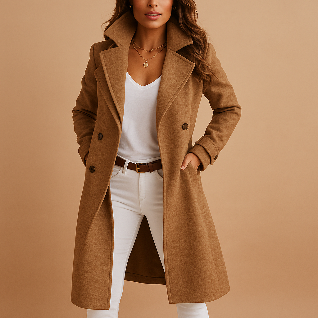Women's Long Tailored Overcoat