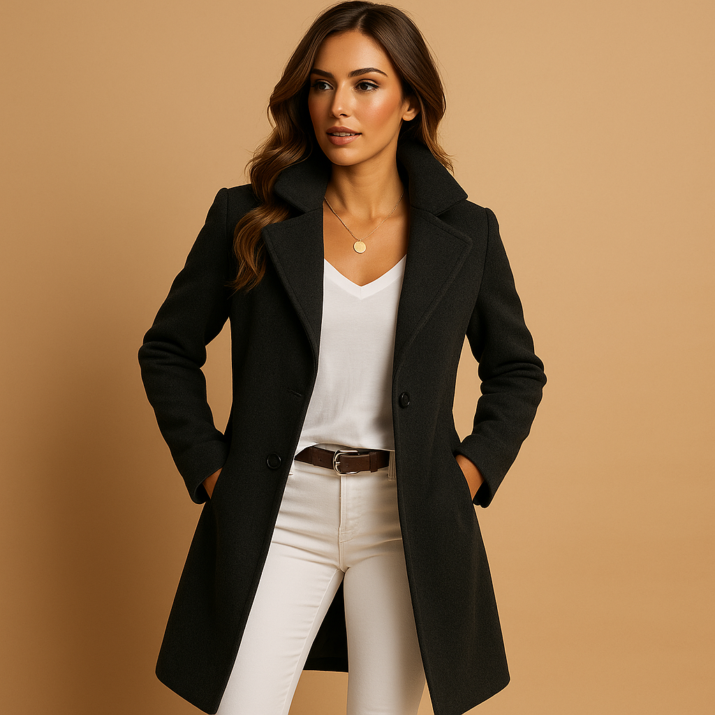 Women's Long Tailored Overcoat