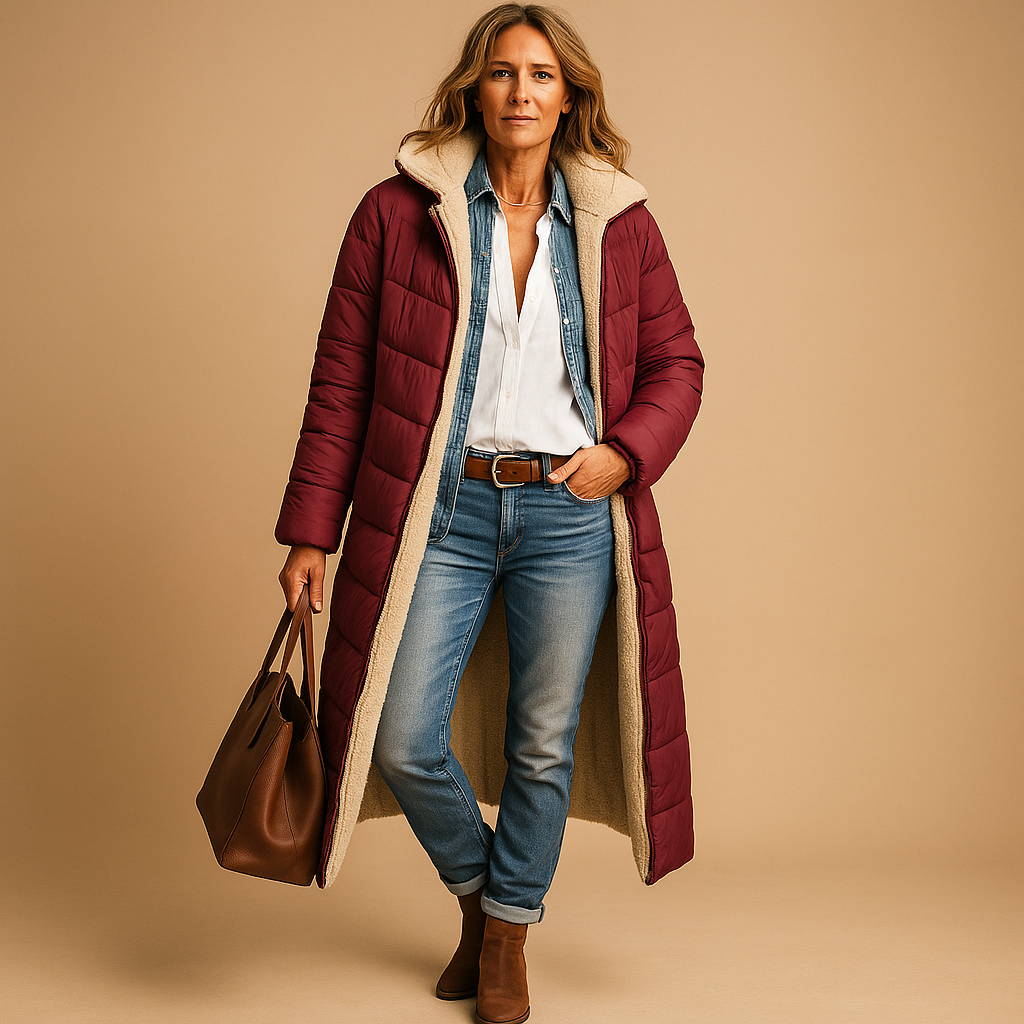 Women's Long Padded Winter Coat
