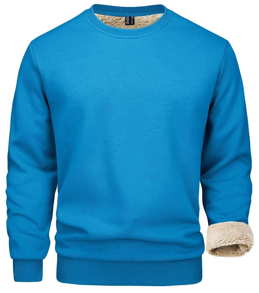 Men's Regular Fit Fleece Crewneck Sweatshirt