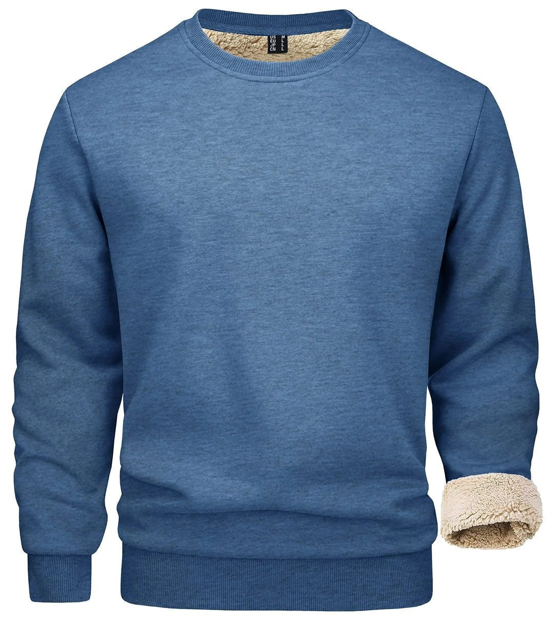 Men's Regular Fit Fleece Crewneck Sweatshirt