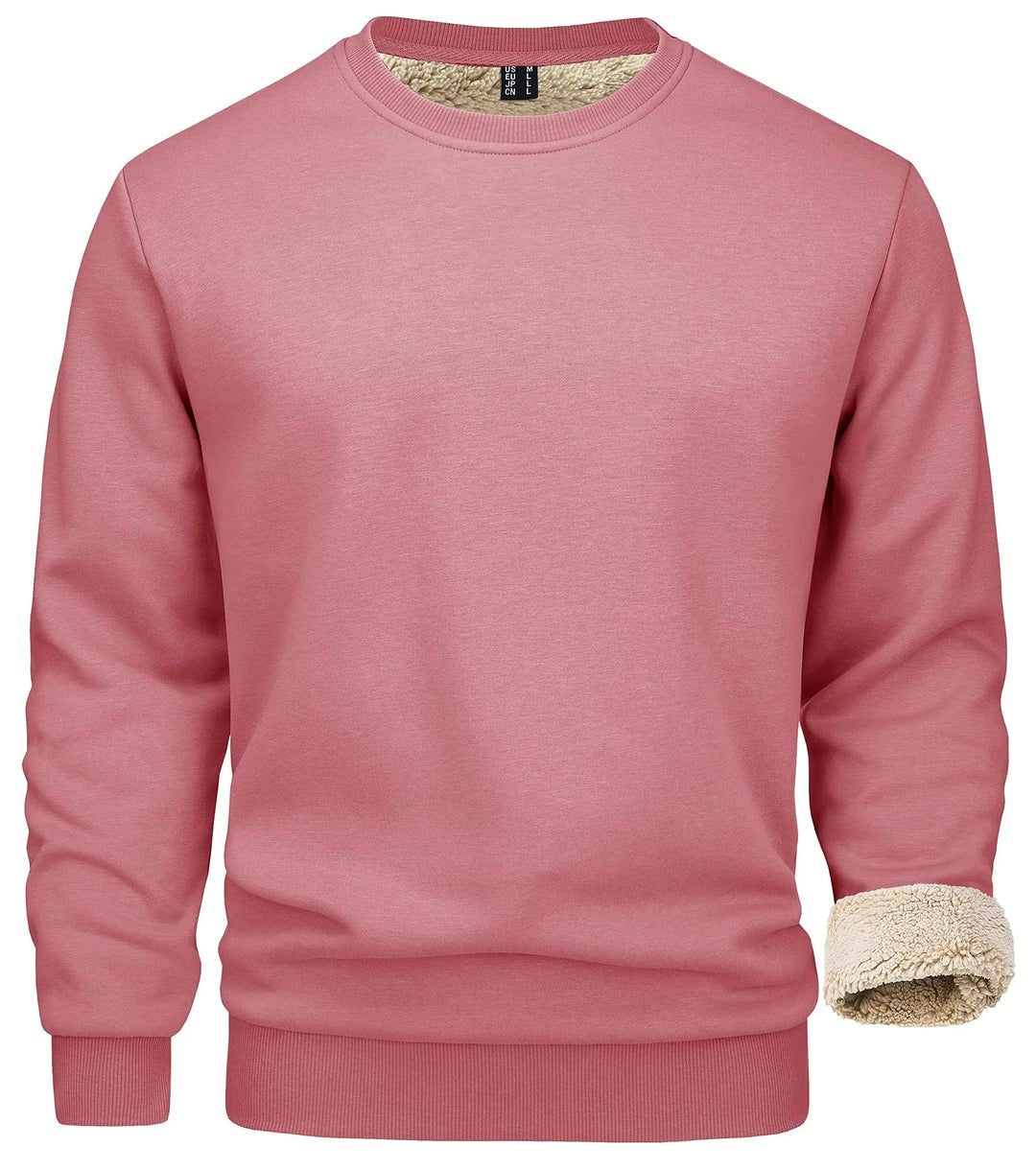 Men's Regular Fit Fleece Crewneck Sweatshirt