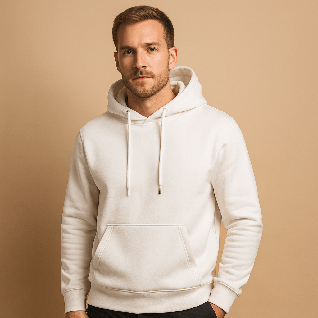 Men's Casual Comfort-Fit Pullover Hoodie