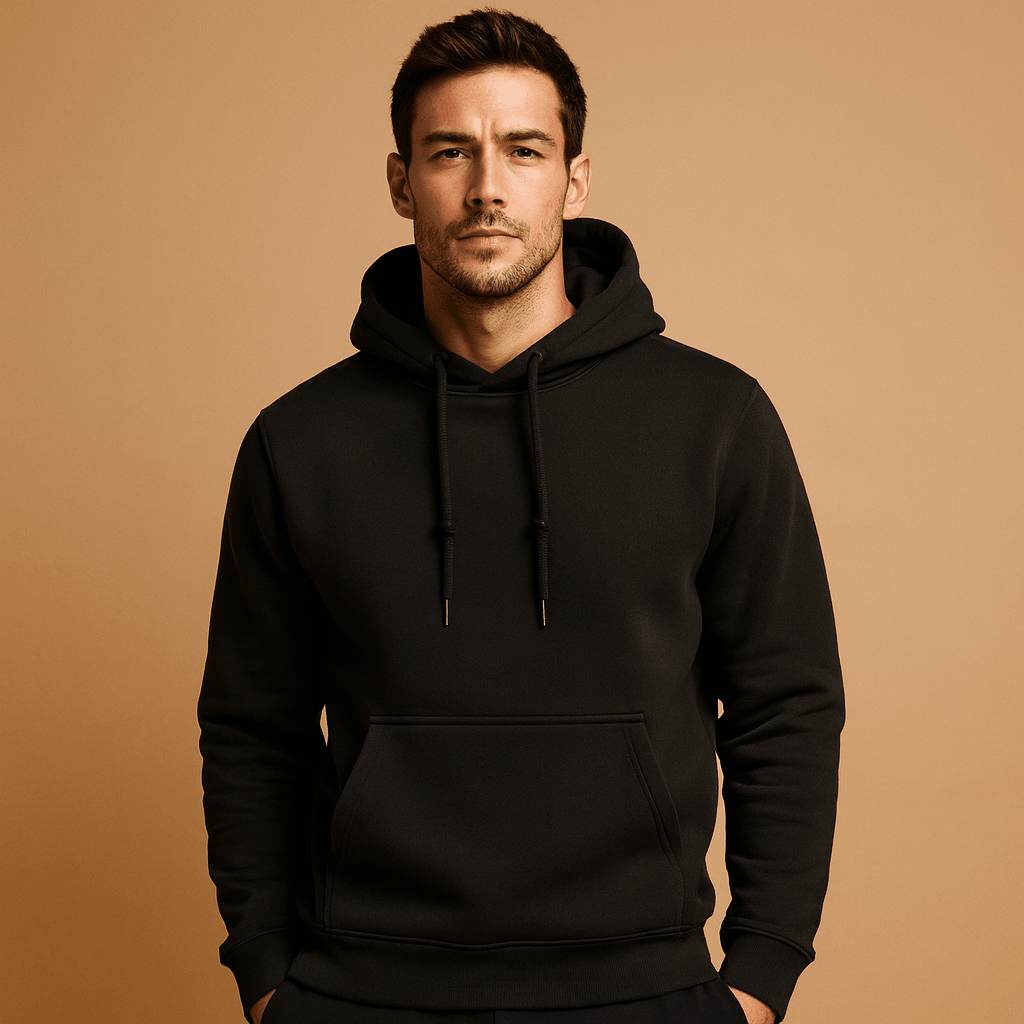 Men's Casual Comfort-Fit Pullover Hoodie