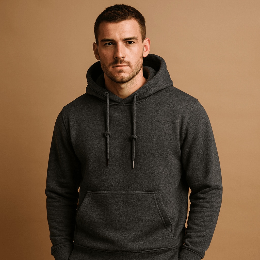 Men's Casual Comfort-Fit Pullover Hoodie