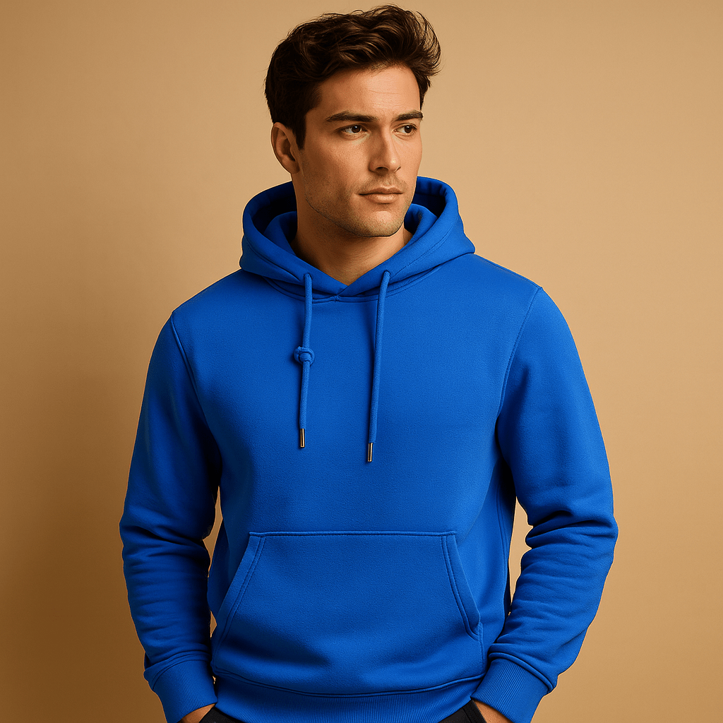Men's Casual Comfort-Fit Pullover Hoodie