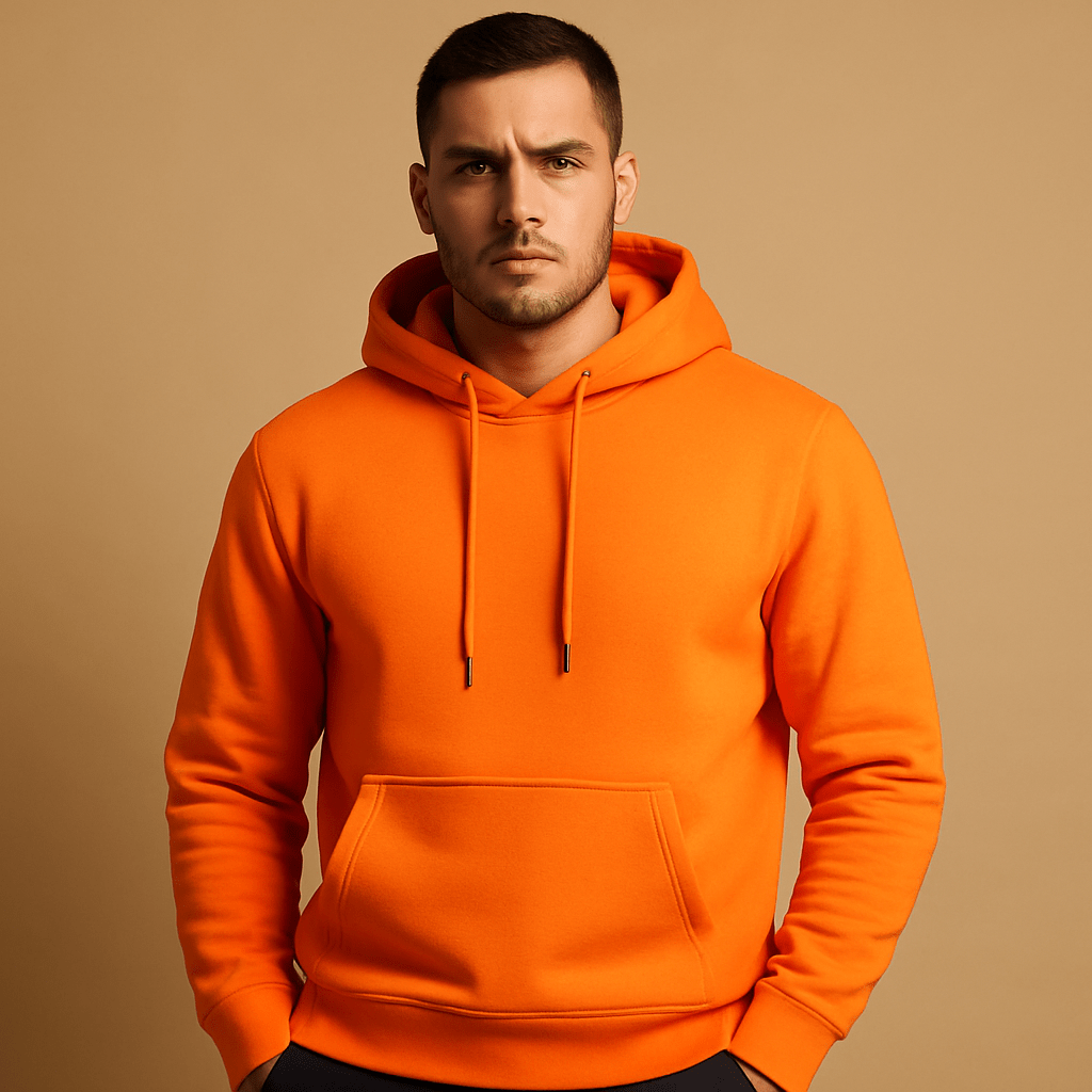 Men's Casual Comfort-Fit Pullover Hoodie