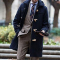 Men's Hooded Toggle Duffle Coat