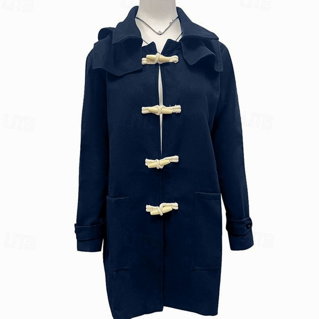 Men's Hooded Toggle Duffle Coat