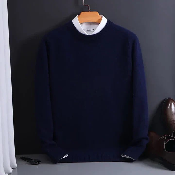 Men's Crewneck Knit Sweater
