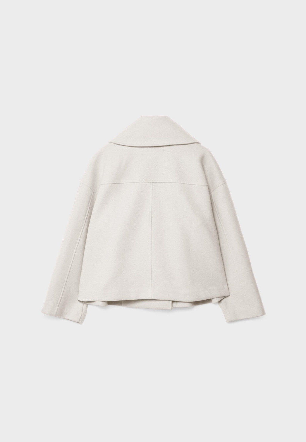 Women's Double-Breasted Short Pea Coat