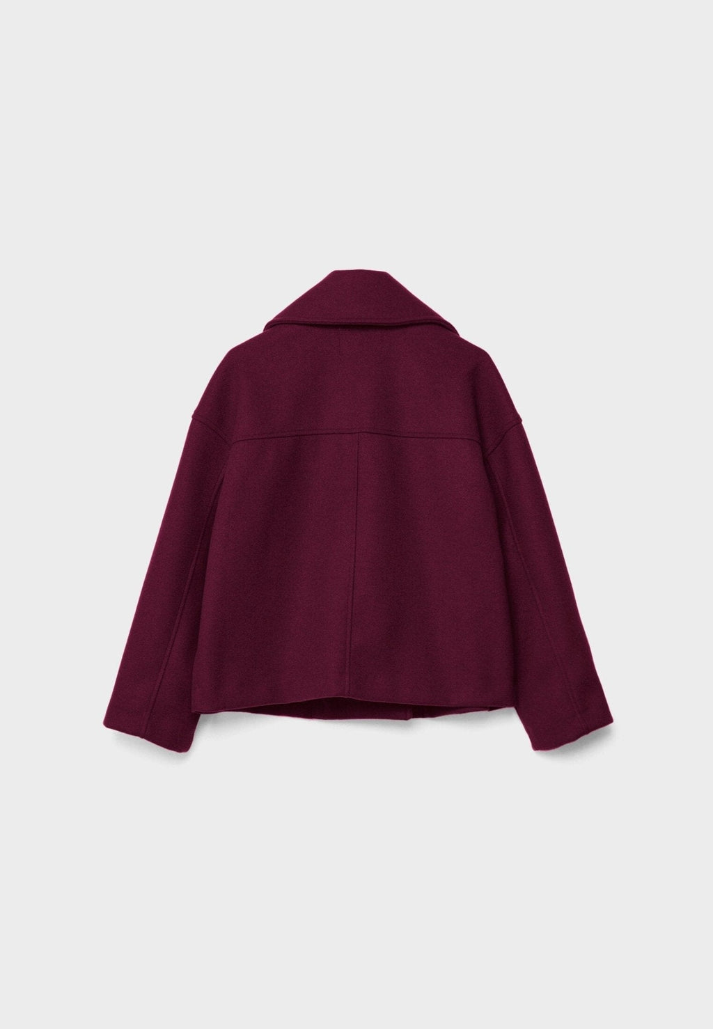 Women's Double-Breasted Short Pea Coat