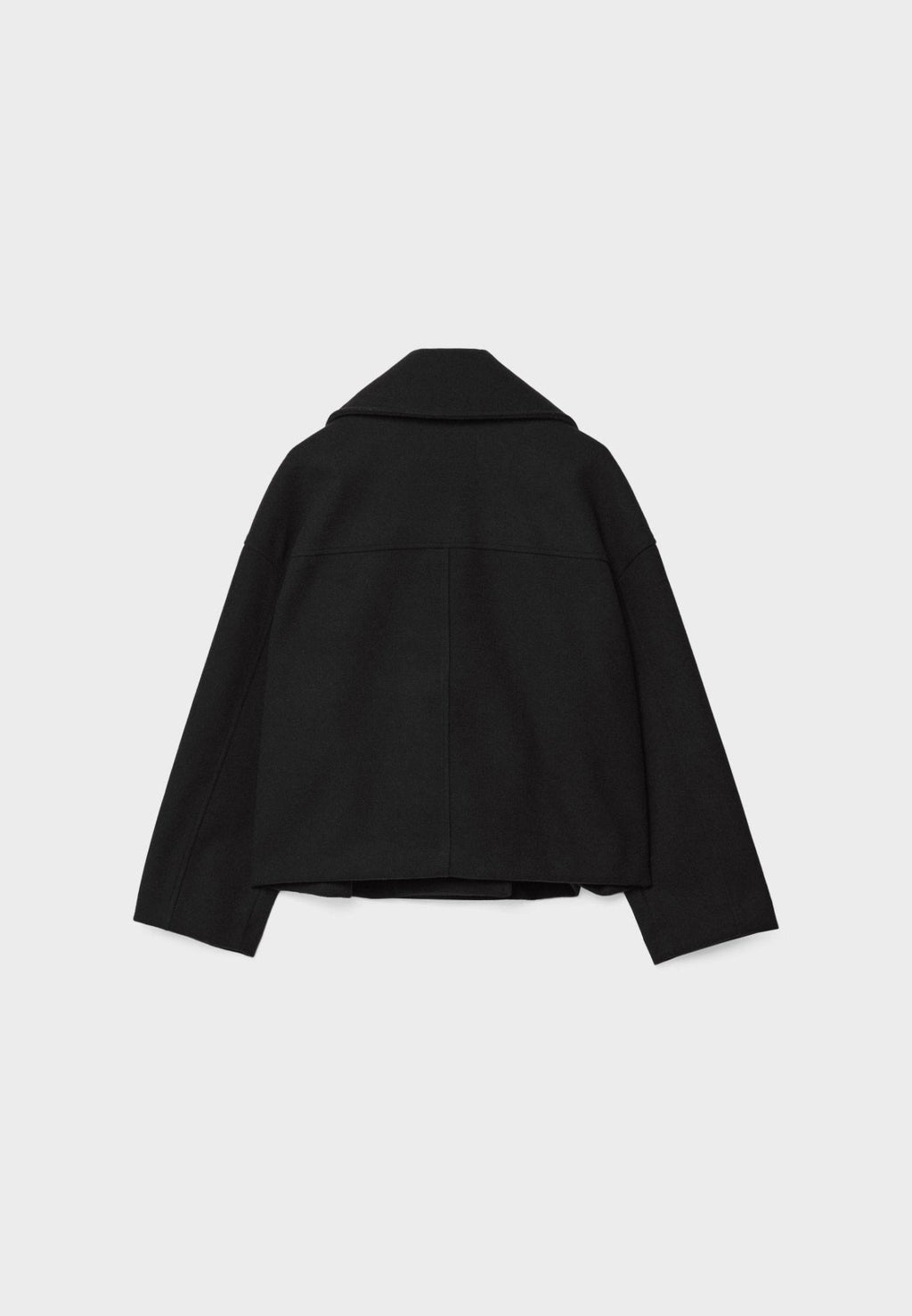 Women's Double-Breasted Short Pea Coat
