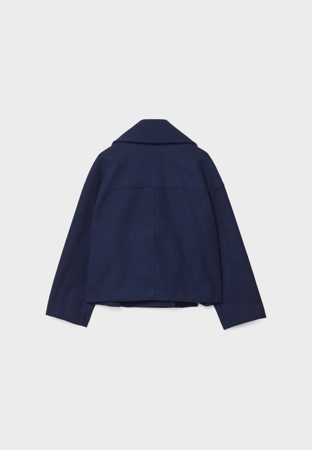 Women's Double-Breasted Short Pea Coat
