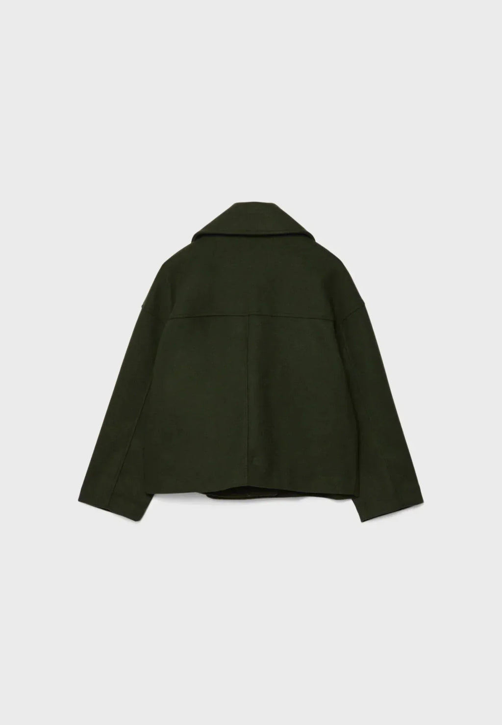 Women's Double-Breasted Short Pea Coat