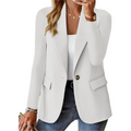 Women's Single-Breasted Tailored Blazer