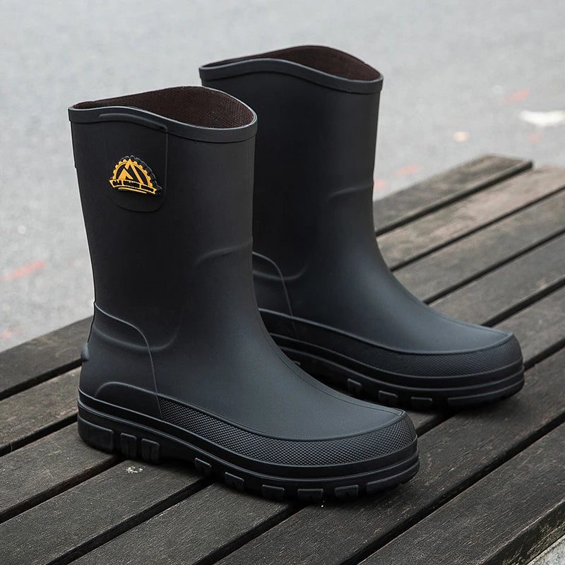 Men's Waterproof Rain Boots
