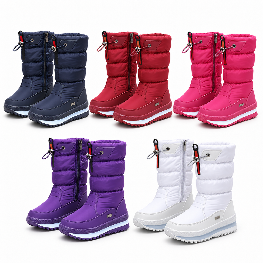 Women's Quilted Winter Snow Boots